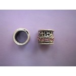 Nickel Antiqued 16mm x 14mm